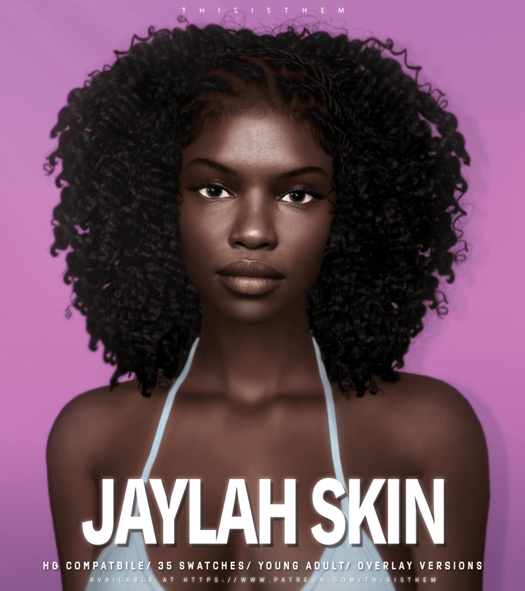 Скриншот мода Скинтон и Сим Jaylah Skin & Sim